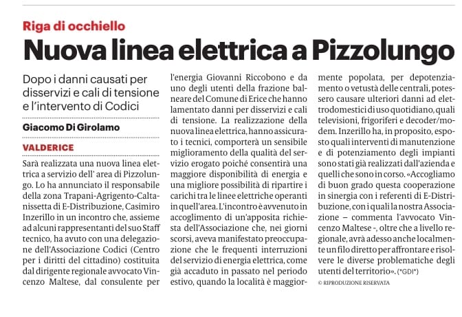 disservizi pizzolungo
